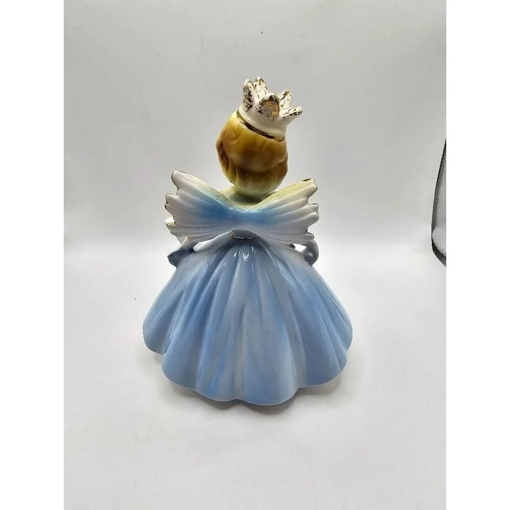 Josef Originals Birthday Girl Angel‎ Figurine - 7th Year - Vintage Ceramic